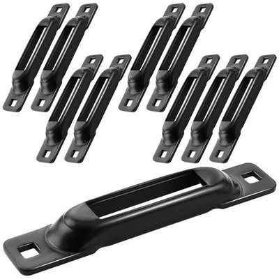 E Track Single Slot 10 Pack 3.5mm Heavy Duty Steel Anchors 1000 Lbs Load
