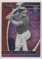 2021 Panini Chronicles Titan Ruby Wave Prizm 141/199 Bobby Dalbec #10 2qw