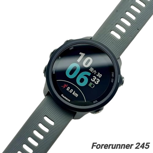 Garmin Forerunner 245 GPS Running Watch Heart Rate Monitor Black 95% New
