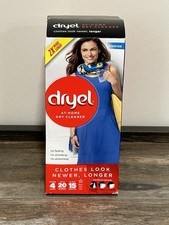Dryel At Home Dry Cleaner Starter Kit New Sealed 4 Loads