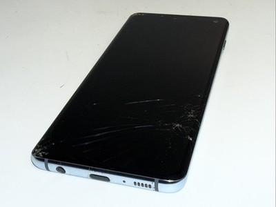 Samsung Galaxy S10 128gb - CRACKED GLASS / AS IS / FOR PARTS / | eBay