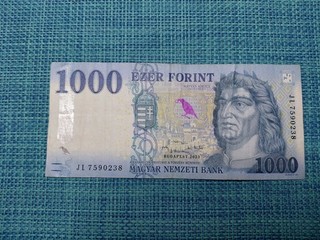 🇭🇺 Hungary 1000 forint 2023 P 203d Banknote 081426 2