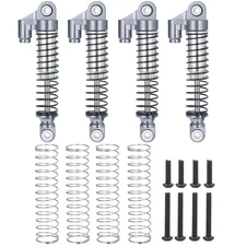 AXSPEED 4Pcs Aluminum Alloy Shock Absorber Damper 51/52/56/62Mm for TRX-4M Bronc