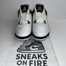 Air Jordan 4 Retro LS Tour Yellow Sz 10 NEW WITH BOX 314254-171 Fast Ship