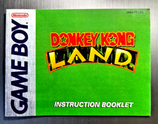 Donkey Kong Land Instruction Booklet - Manual Only - GameBoy
