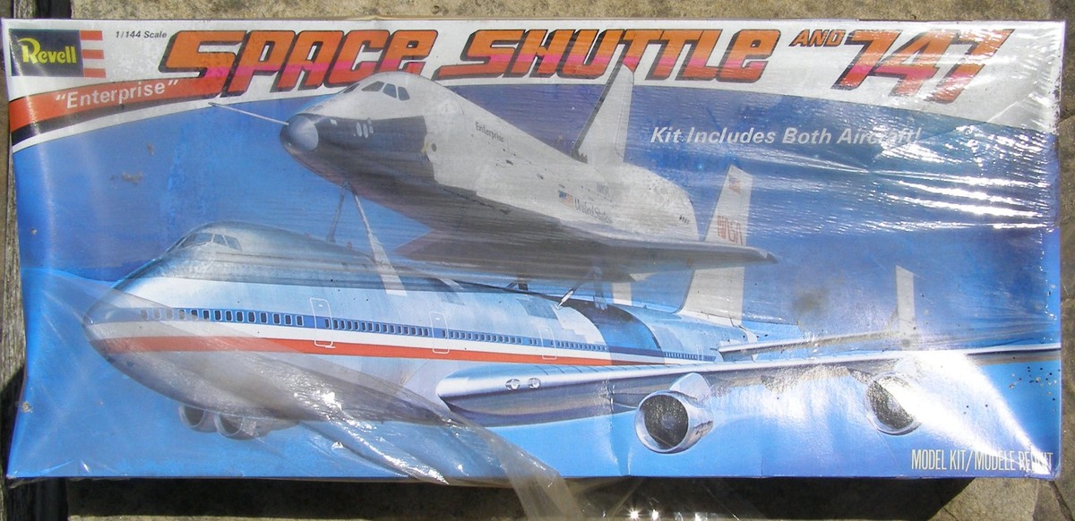 Vintage Revell Model H-177 Shuttlecraft and 747 c.1977 | eBay