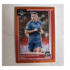 Panini Nikola Milenković #56 Serbia Donruss Road to FIFA World Cup Optic /199