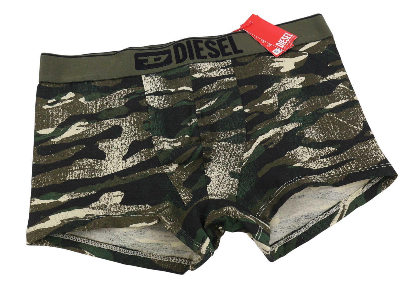 DIESEL UMBX-Damien Boxer-Shorts Men Underwear M Camouflage Trunks