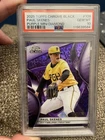2025 Topps Chrome BLACK - PAUL SKENES - #109 Purple Mini Diamond Refractor- 1/75