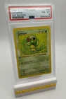 3D STAMP 1ST EDITION SHADOWLESS 1999 CATERPIE POKEMON GAME BASE SET #45 PSA 8