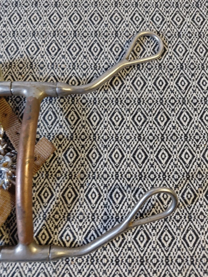Circle Y Browband Leather Headstall With Bit - Image 3 of 4
