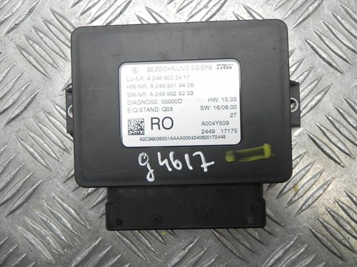 Steuergeräte (ECU) Mercedes-Benz A-CLASS 2016 A2469003417