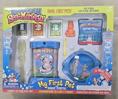 The Amazing Live Sea Monkeys My First Pet with Magic Portal 2009 - RARE