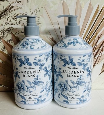 2-Pack Vita Floris ~ Gardenia Blanc Hydrating Hand Wash 21.5 fl oz Each