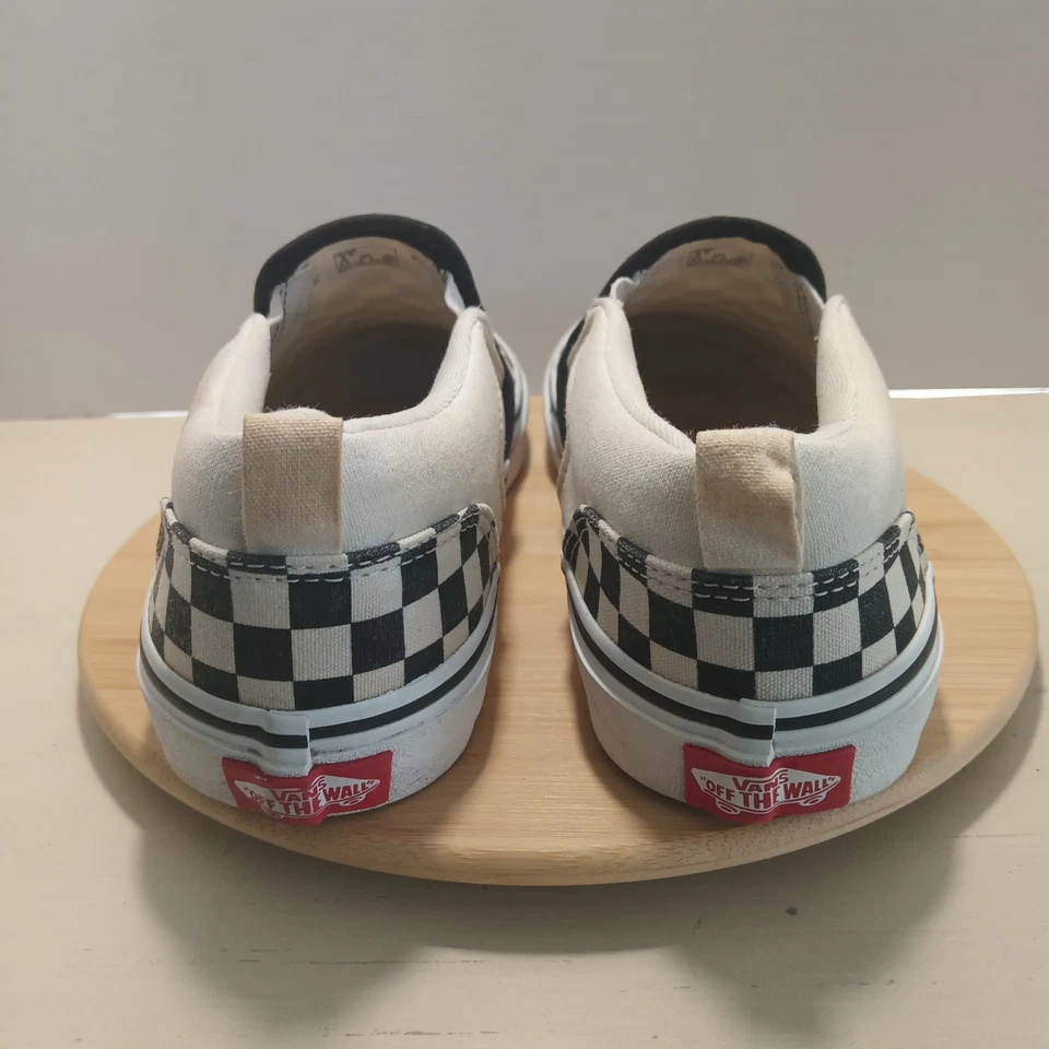 VANS Unisex Blanco y Negro Talla 5.5Y Foto 4 de 4