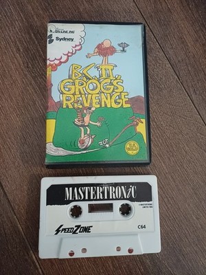 BC II: Grog's Revenge & Mastertronic - Commodore 64 2 x Spiele C64