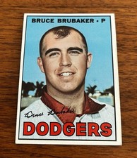 1967 Topps Baseball Set-Break #276 Bruce Brubaker NM-MT
