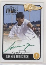 2020 Onyx Vintage Extended Green Ink Auto /50 Carmen Mlodzinski #EACM Auto 0a3u