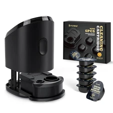 Reusable Cleaning Cartridge with 6 Pack Refill Cleaning Concentrate Capsules for