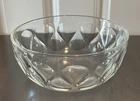 Vintage Pyrex Ovenware Clear Heavy Glass TEARDROP Mixing Serving Bowl 7.75”