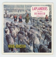 Laplanders and their Reindeer Finland View-Master Packet C-535-E