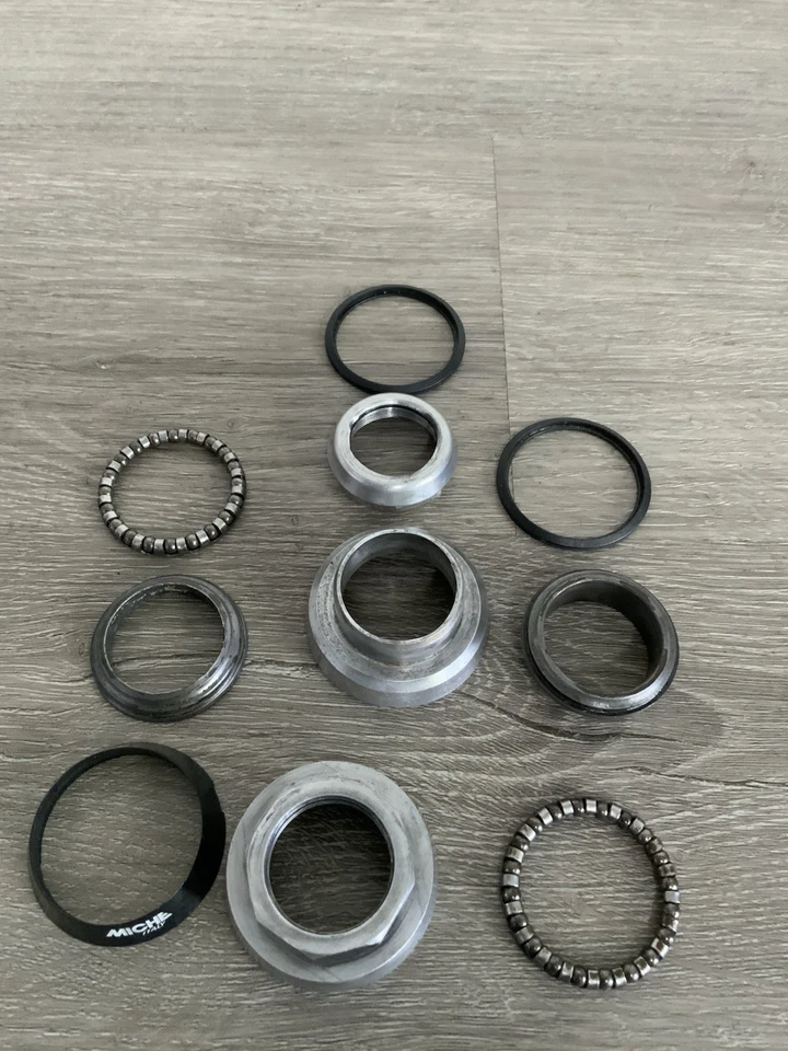 MICHE ITALY HEADSET BRITISH THREADING 26.4 MM RACE ALUMINUM CUPS - Image 4 of 4