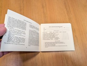 Metal Fighter: Instruction Booklet Manual Only (Nintendo, NES) Color Dreams EUC+