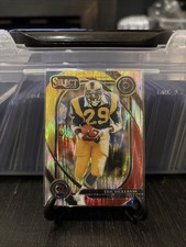 2024 Panini Select - Club Level Eric Dickerson #255 Red & Yellow Shock Prizm