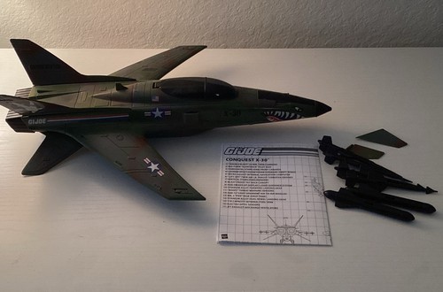 G.I. JOE 1998 CONQUEST X-30 vehicle incomplete set missing pilot ng4295 - Picture 2 of 7