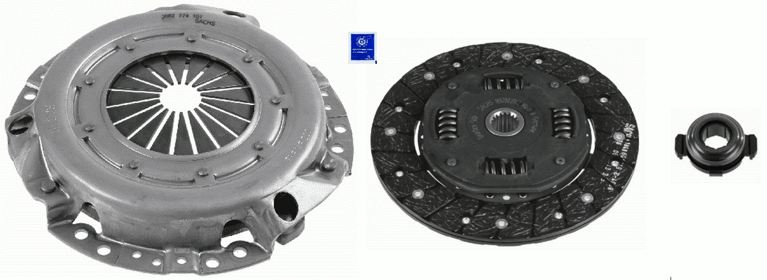 Pédale dure ? Kit d'embrayage Sachs 3000 561 001 pour codes OE 2004 96