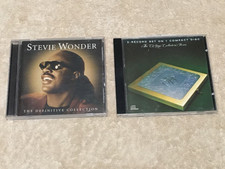 LOT 3 CD's O'Jays-Collector's Items/Stevie Wonder-Definitive Collection/Spinners