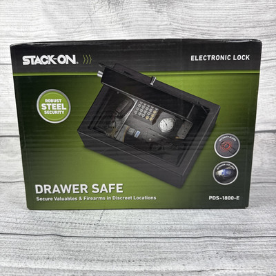 Stack-On Pds-1800-E Security Safe, 0.4 Cu Ft, 13.5 Lb, Electronic Lock