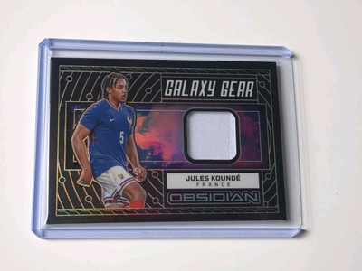 Panini Obsidian Soccer 2023 Jules Kounde France Galaxy Gear Patch /199