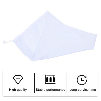 2 Pcs Nylon Beutel Kordelfiltertasche Wiederverwendbare Filtertaschen