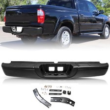 Rear Bumper For 2000-2006 Toyota Tundra Pickup Steel Black To1103108 Rear Bumper For 2000-2006 Toyota Tundra Pickup Steel Black To1103108
