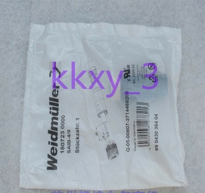 1 PCS NEW IN BOX Weidmuller plug 1807230000 SAIB-4/9 *la