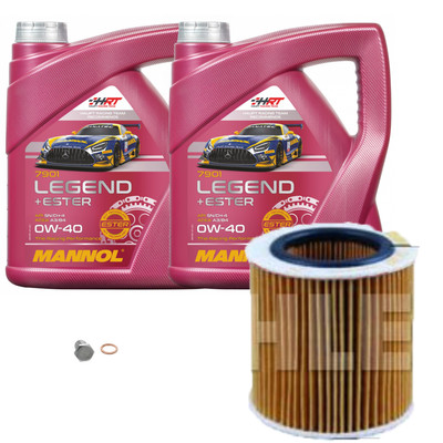 MAHLE Ölfilter 8 L MANNOL Legend+Ester 0W-40 für BMW X1 xDrive20i 3 Gran