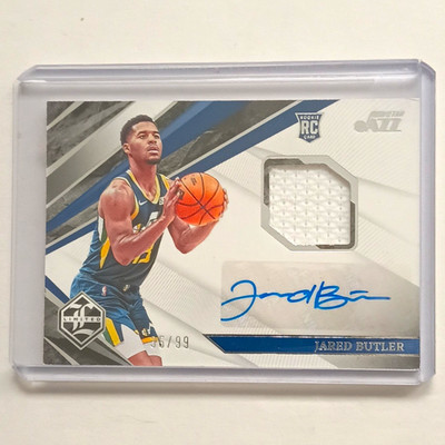Panini 2021-22 Chronicles Limited Jared Butler RC Auto Jersey /99 Jazz