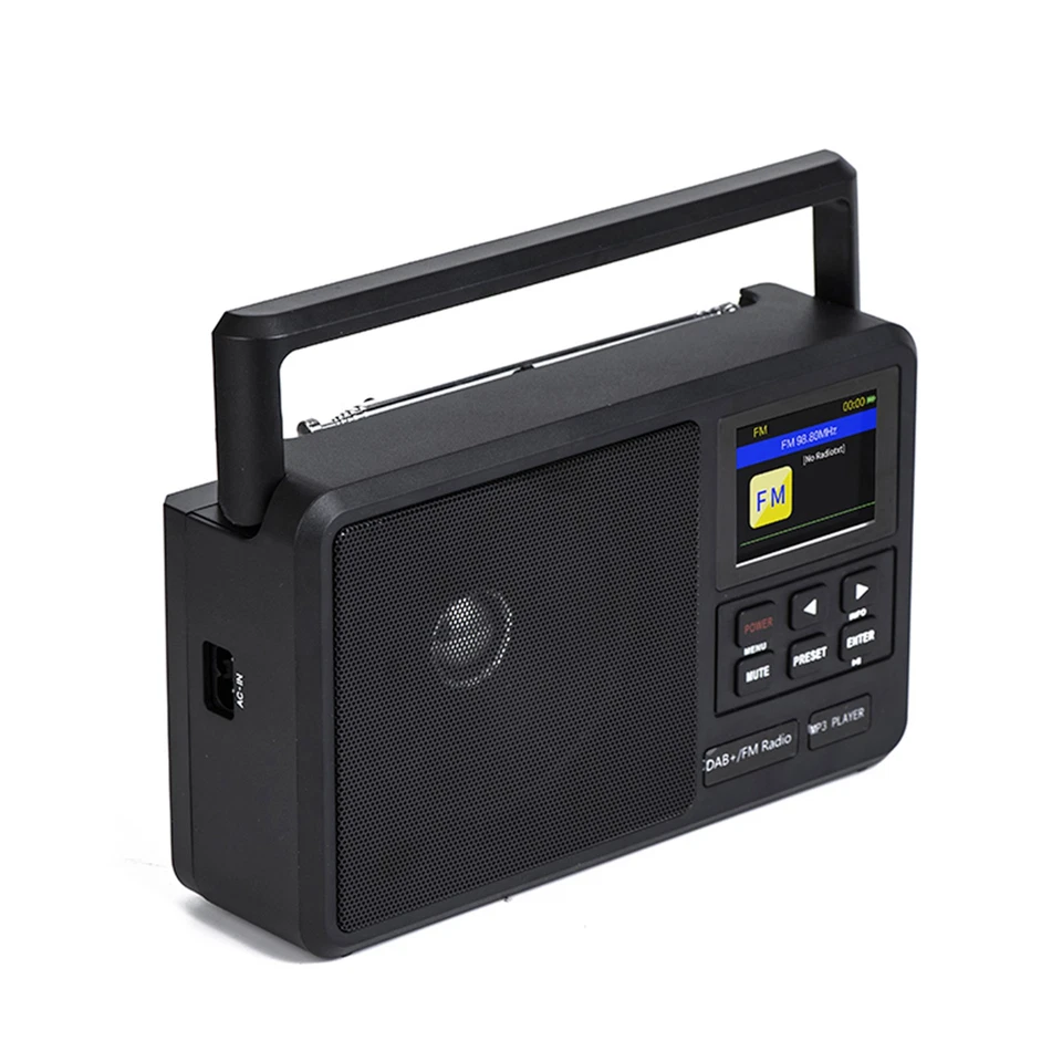 HanRongDa CS-806 Portable FM Radio DAB+ Receiver WiFi Internet Radio NSEO - Image 2 of 4