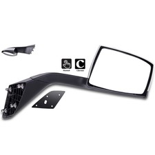 For 2004-16 Volvo Vn Vnl Truck Mirror Mounting Plate Hood Mirror Chrome Lh Side