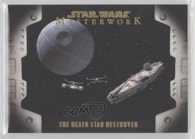2017 Wars Masterwork Evolution of Rebel Alliance Canvas /99 The Death Star 4m4