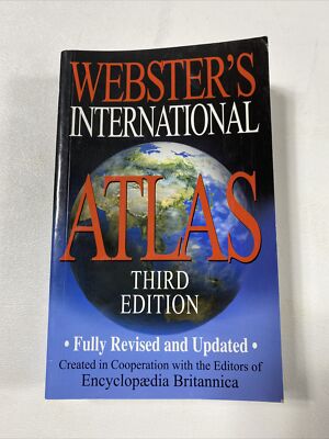 Webster's International Atlas - Encyclopaedia Britannica Editors (PB, 2013)