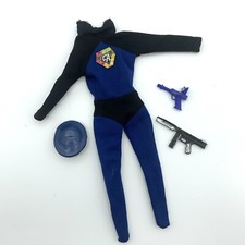 Ideal Captain Action Original Outfit 1966 Uniform Bodysuit Lot Weapons Hat Guns