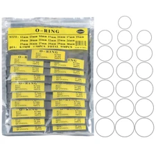 950PCS Metric O-Ring Kit, Rubber Washer Seals Assortment for Watches and Gaskets