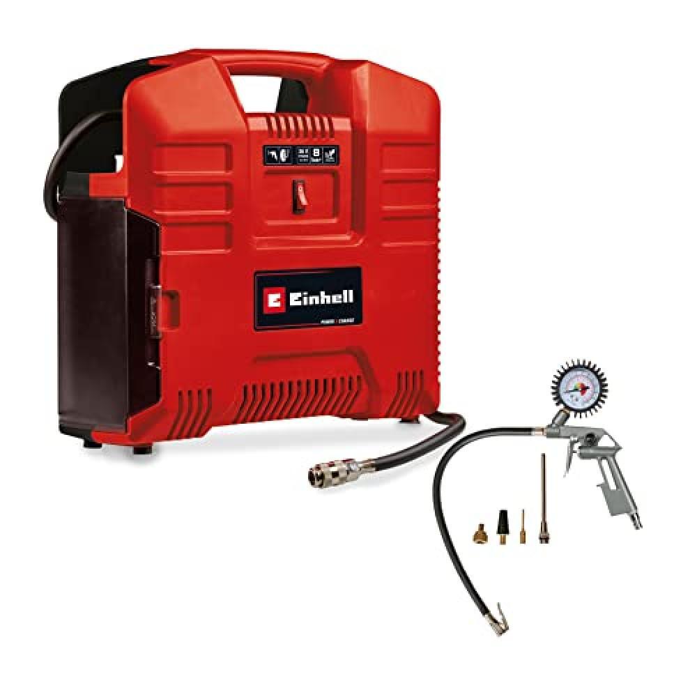 Einhell compressore TE-AC 36/8 Li OF Set-Solo Power X-Change (36 V, max. 8 bar,