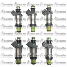 Motor Man 06164p8fa000 Flow Matched Fuel Injectors 1999 Acura Tl 3.2l J32a1