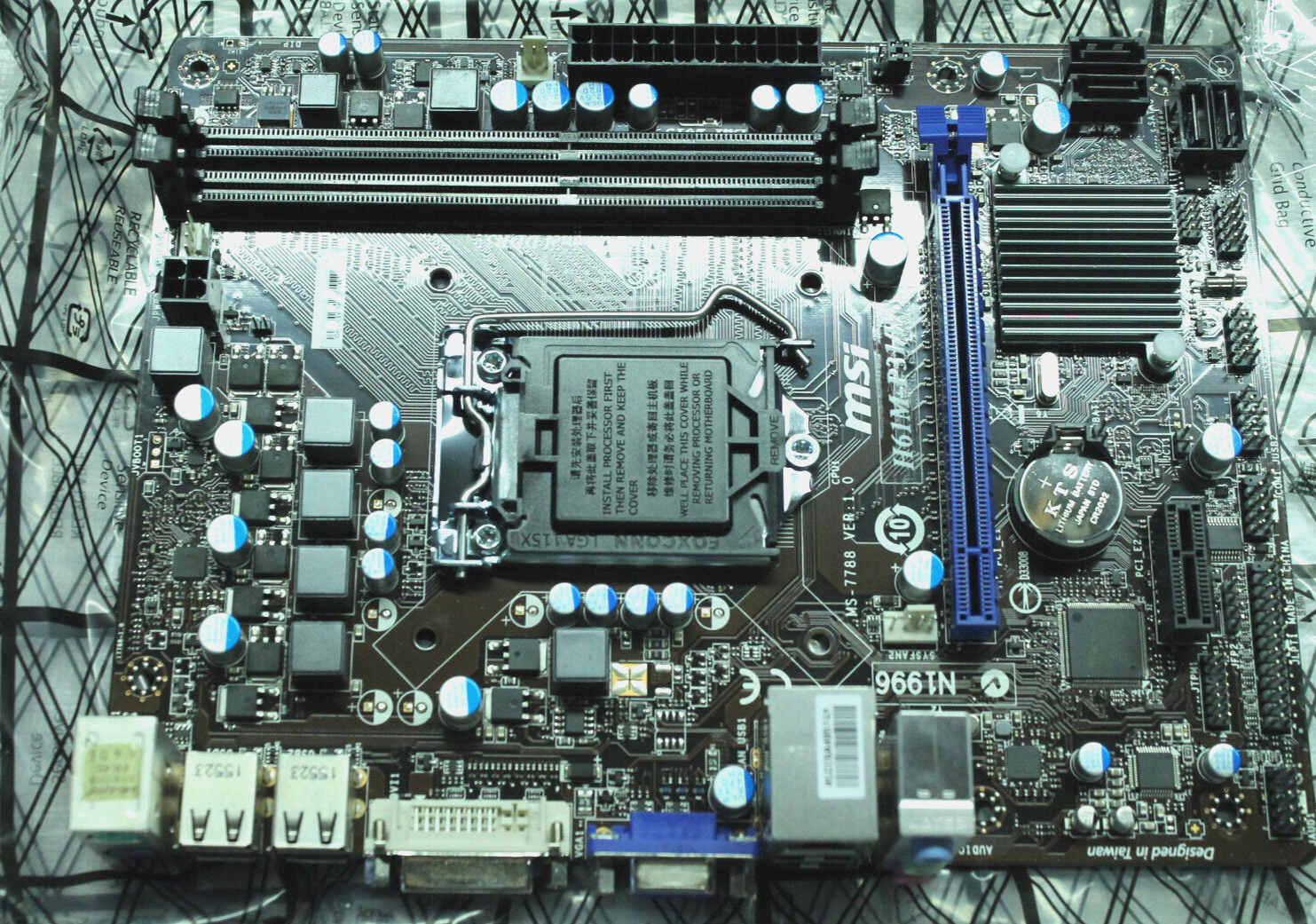 MSI H61M-P31/W8, LGA 1155/Socket H2, Intel Motherboard for sale online