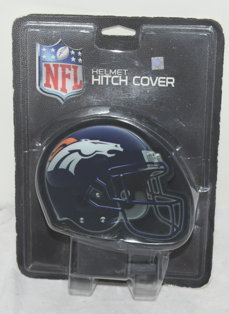 RICO Industries Denver Broncos Helmet Hitch Cover NFL License USA Made