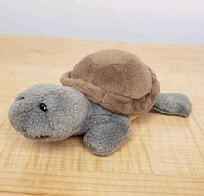 Lou Rankin Friends Slowpoke the Turtle 7" Mini Plush Green Brown