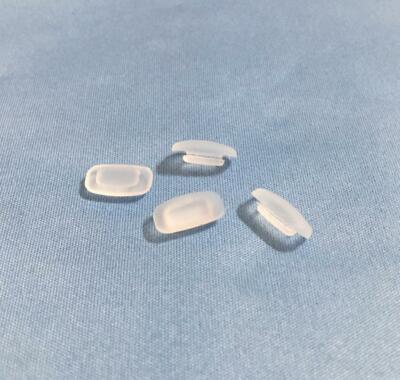 2 Pairs IC-BERLIN Nose Pads Replacement Silicone push-in, Modified Thick Version